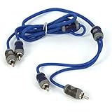 Kicker KI21 1-Meter 2-Channel K-Series RCA Audio Interconnect Cable
