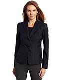 Jones New York Women's Two Button Jacket, Midnight Multi, 16