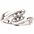 14K White Gold Mother's Ring - 6 Gemstone -- YOU CHOOSE THE COLORS!