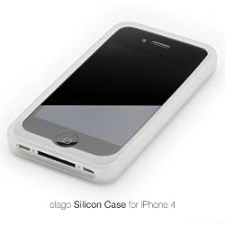 elago Silicon Case for iPhone 4 - White