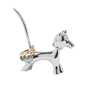 metal wedding ring holder