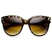 zeroUV - Womens Large Oversized Fashion Horn Rimmed Sunglasses