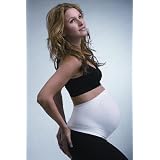 Amon Maternity Behold Belly Band, L (Pre-pregnancy size 8-12), White