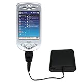 Emergency AA Battery Charge Extender for the HTC Himalaya - Gomadic Brand w/ TipExchange Technology