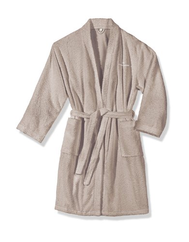 Tom Tailor 100300/904/701 \"Kimono\" Bademantel, Gr. S, sand Preisvergleich