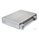 LaCie Rikiki Go Hi-Speed USB 2.0 1TB (Silver) - 301946 - 2,5' external Hard Drive