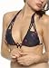 Betsey Johnson Swim Bows and Whistles halter bikini top Image