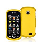 Electromaster(TM) Brand - Yellow Rubberized Snap-On Hard Skin Case Cover Ne ....