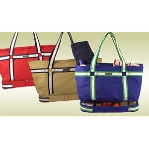 Roman Savell - Resort Tote - Designer Tote Bag in Tan