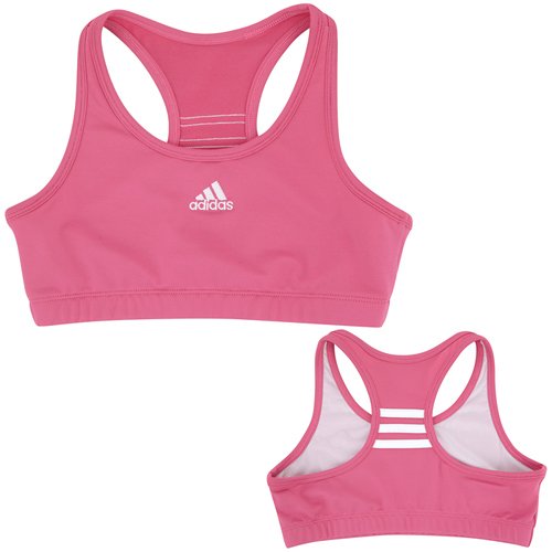 Buy adidas 3-Stripes Racerback Bra Girls