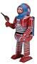 Tin Wind-Up Spaceman