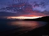 Bay at Sunset, Culebra, Puerto Rico Photographic Poster Print by Dan Gair, 56x42