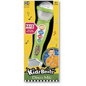 Toy Music Pop Star Microphone: working microphone that has a singing, cymbals, music and drum mode. by Drums
