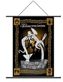 41l2BOSW2sL. SL160  Neca Nightmare Before Christmas Jack and Fountain Wall Scroll