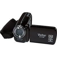 Vivitar DVR508N-BLK 5.1MP Digital Camcorder with 4X Digital Zoom Video Camera with 1.8-Inch LCD Screen