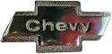 Men's SILVER CHEVY Punk Rock Metal Belt Buckle