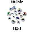 Acryl Strasssteine flach irisierend 250 St. ME 618-41