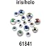 Acryl Strasssteine flach irisierend 250 St. ME 618-41