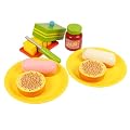 Wooden Tea Time Treats Play Food Set by Bigjigs