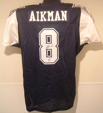 Troy Aikman Autographed Dallas Cowboys Authentic Reebok Jersey