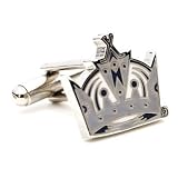 Los Angeles Kings NHL Logo'd Executive Cufflinks w/Jewelry Box