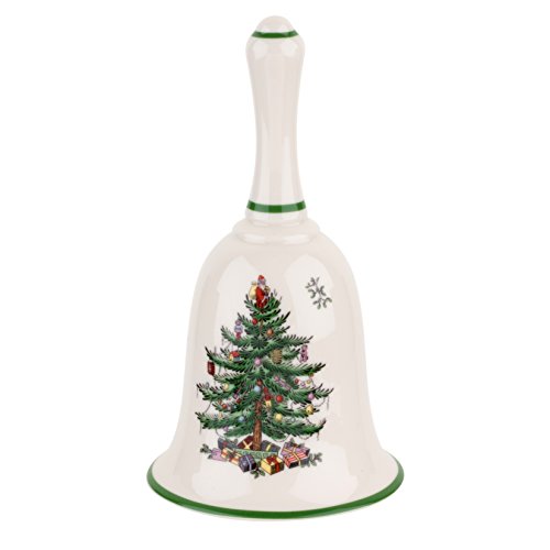 Spode Christmas Tree Handled Bell Spode Christmas Tree Handled Bell
