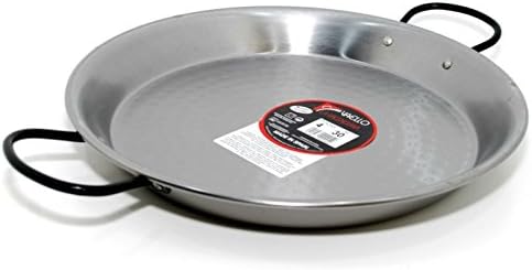 32" - 82cm Vaello Carbon Steel Paella Pan