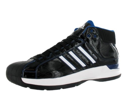 Adidas Men S Pro Model Casual Shoe Blue Black White 16 Gdixgdgxcvbxzdfcg