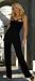 Petite- European Stretch Matte Jersey Dress Pant in Solid Black