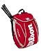 Wilson(ウイルソン) テニスバッグ [K] TOUR RACKET BACK PACK RED Z8075