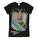MICHAEL JACKSON - 80S FACE LADIES T-SHIRT X-Large