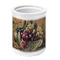 Grapevine Breeze Utensil Crock