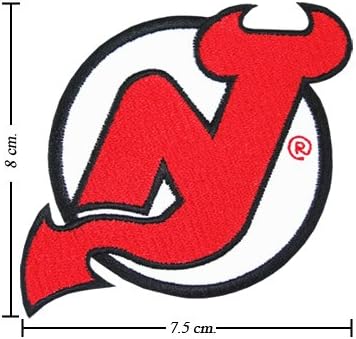 New Jersey Devils Logo Embroidered Iron on Patches