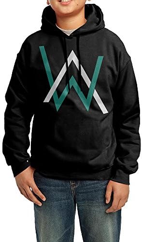 Boys Girls Alan Walker Fleece Hoodie Sweatshirt M