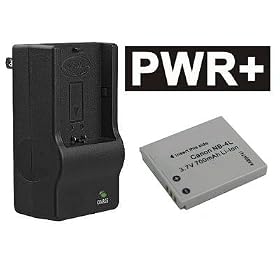 PWR+ Charger CB-2LV CB2LV & Battery NB-4L NB4L Combo for Canon PowerShot SD30 SD40 SD200 SD300 SD400 SD430 SD450 SD600 SD630 SD750 SD1000; IXY Digital 40 50 55 60 70 80 L3 L4; Digital IXUS 30 40 50 55 60 65 75; Digital IXUS i i7 zoom wireless; PowerShot Glamour Gold, Rockstar Red, Tuxedo Black, Vivacious Violet Series