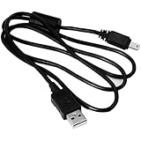 LANMU&reg; USB Cable Cord Lead For Casio Exilim EX-TR150 EX-TR100 EX-Z650 EX-Z2,EX-S7,EX...