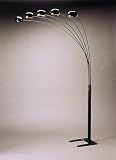 Satin Black Sofa Lamp By Coaster Furniture