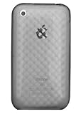 Green Edge Ozone Layer Soft Shell Rubberized Case for iPhone 3G, 3G S (Smoke)