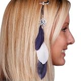 New York Yankees Feather Hair Extension Clip