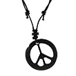 Acrylic Peace Sign Pendant
