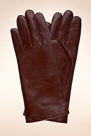 Autograph Leather Stitch Detail Gloves