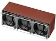 Swiss Kubik Leather Watch Winder for Three Watches Swiss Kubik Leather Watch Winder for Three Watches