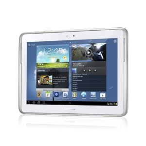 Samsung - Galaxy Note 10.1 - Tablet 10,1" (Android 4.0, 16 GB, Blanco perla, WiFi (Importado de Francia)