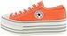 Maxstar Women's C50 6 Holes Platform Canvas Low Top Neon Sneakers