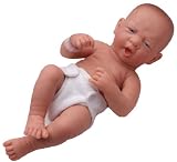 JC Toys La Newborn First Yawn- Real Boy