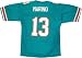 Dan Marino Autographed Teal Custom Jersey