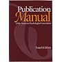Fourth Edition Publication Manual of the American Psychological Association (APA) (APA Style Guide)