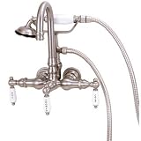 Wall Mount Gooseneck Tub Finish: Chrome