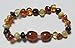 Genuine Natural Baltic Amber Baby Kids Teething Bracelet/Anklet Multicolour4 Baroque By Amber Corner