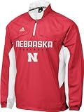Nebraska Cornhuskers Wind Jacket: adidas 2009 Football Sideline Big Game Clima Windshirt